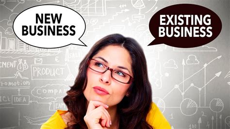 How To Tell If You Should Buy An Existing Business Or Start A New Business Youtube