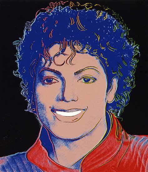 Andy Warhol Painting Of Michael Jackson The King Of Pop Fan Art