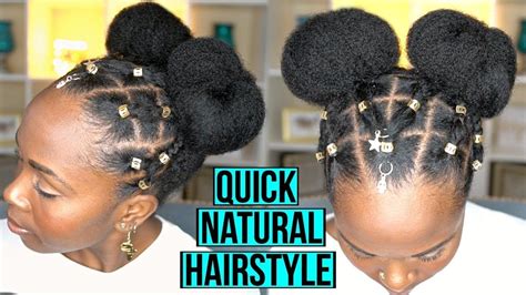 This style can be dolled up on its own or easily thrown under a cute headwrap or wig! EASY Protective Hairstyle for FAST Hair Growth and Length ...