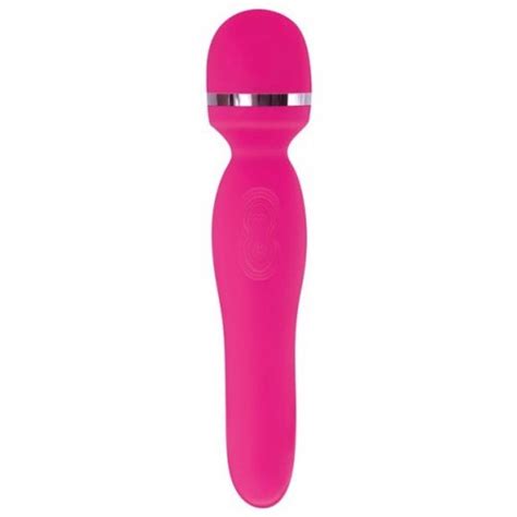 Adam And Eve Intimate Curves Rechargeable Wand Pink Sex Toys At Adult Empire