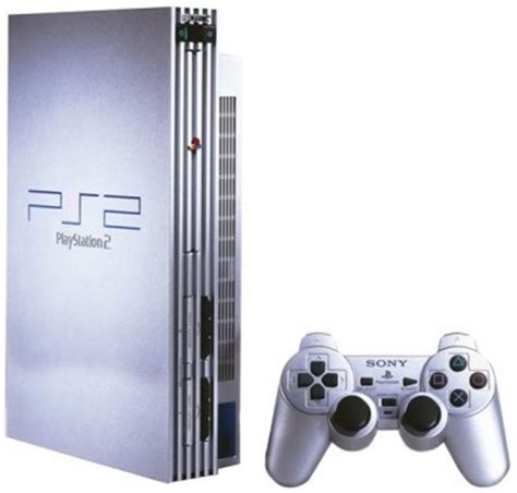 Sony Playstation 2 Ps2 Console Original Fat Silver