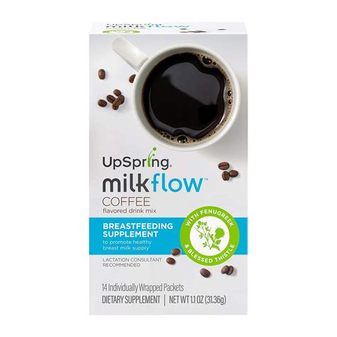 Amazon Com Milkflow Lactation Supplement Coffee Drink Mix By UpSpring
