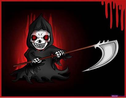 Reaper Grim Morty Alegorias Dark Chibi
