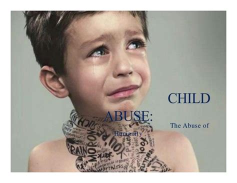 Solution Child Abuse What Is Child Abuse The Causes And Effects