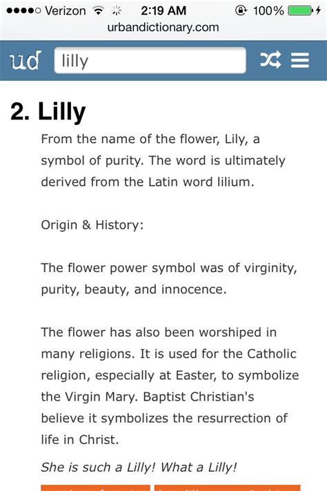 Lilly Name Meaning Urban Dictionary Good Business Names