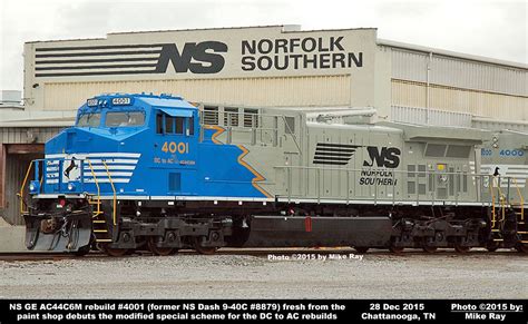 Ns Diesel Locomotive Roster Ge Ac44c6m Nos 4000 4001 Railroad