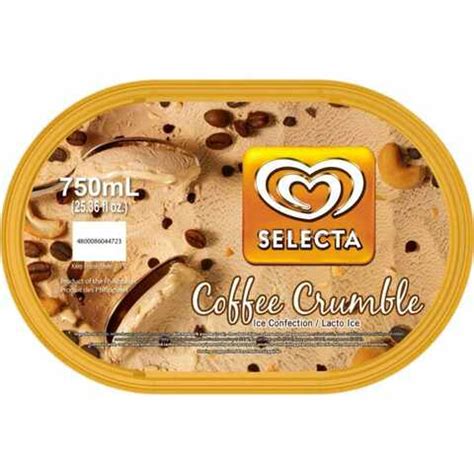 Selecta Coffee Crumble Ice Cream Ml Price In Uae Carrefour Uae Supermarket Kanbkam
