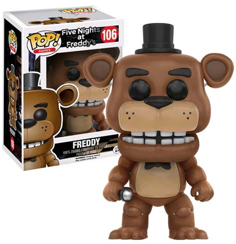 Funko Pop 106 Freddy Five Nights At Freddys New With Minor Box Damage