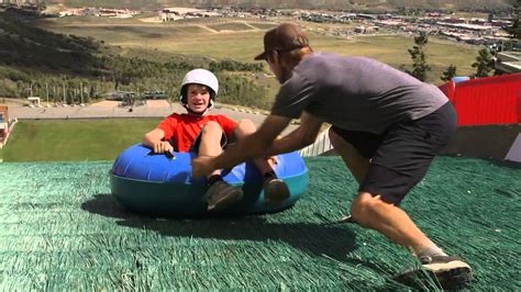 Utah Olympic Park Extreme Tubing 30 Second Youtube