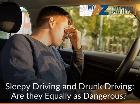 Do Sleepy Driving And Drunk Driving Pose The Same Dangers