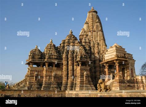 The Kandariya Mahadev Temple And The Mahadeva Temple In Khajuraho