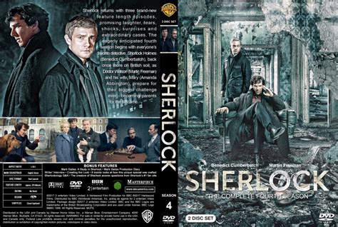 Sherlock Season 4 Dvd Cover And Labels 2017 R1 Custom