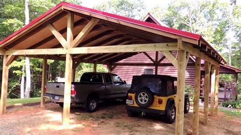 How To Build A Rv Carport Out Of Wood Knowledge ~ The Farmhouse Bench