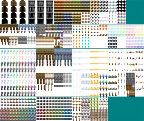 The Spriters Resource Full Sheet View Rpg Maker Vx Objects