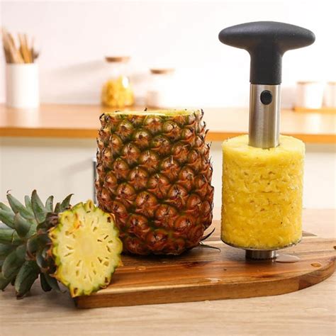 Stainless Steel Pineapple Cutting Creative Cut Pineapple Core Remover