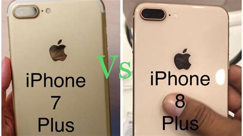 Iphone 8 and iphone 8 plus introduce a beautiful glass back design made with the most durable glass ever in a smartphone in three new finishes: iPhone 8 Plus New Gold colour with glass design hands on ...
