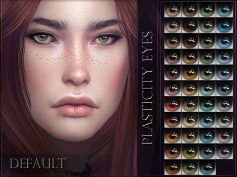 These are my default replacement eyes with custom teeth. Plasticity eyes (Default) - Sims 4 Mod Download Free