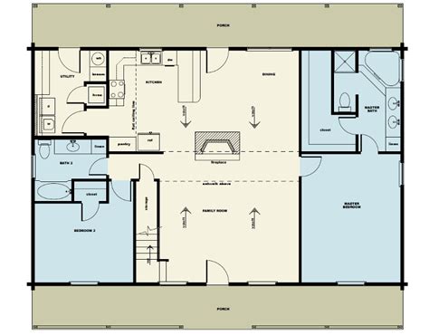 4 bedroom cabin floor plans. 4 Bedroom Timber Home Floor Plans