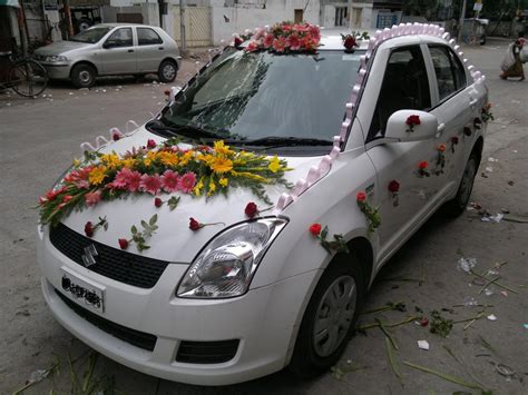 Wedding Car Decoration 31 Flowers Delivery Gurgaon
