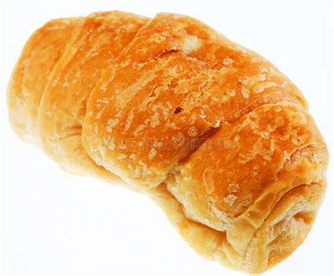 Single Fresh Croissant Close Up Stock Image Image Of Fresh Golden