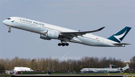 B Lrg Cathay Pacific Airbus A350 900 At Manchester Photo Id 1059559