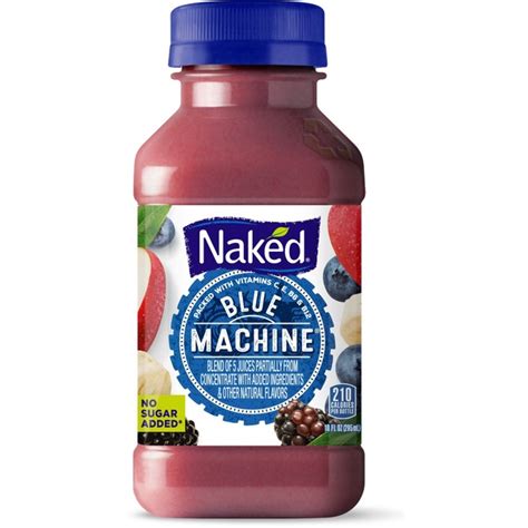 Naked Blue Machine Juice Blend Smartlabel