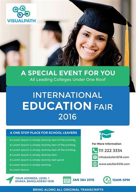 Free Education Flyer Template Psd Titanui