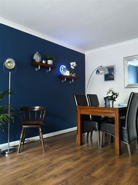 Whisper violet, spring purple, silver streak. Apartment Dining Space | Living room paint, Living room ...