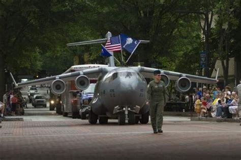 Mini C 17 Participates In Armed Forces Day Parade 315th Airlift Wing