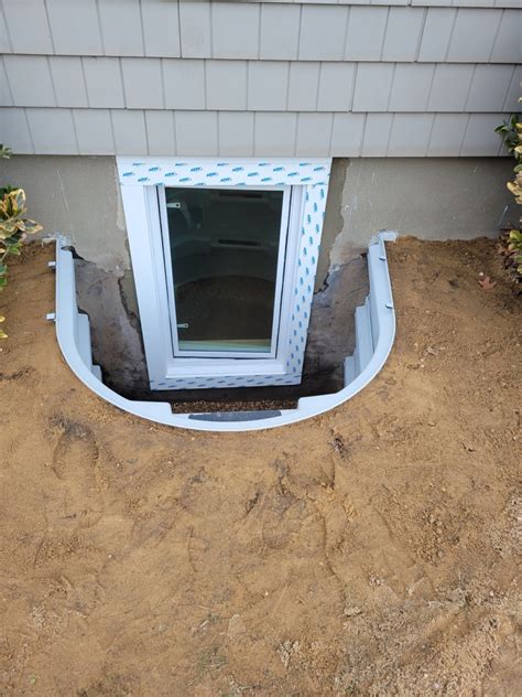 Basement Egress Escape Window Installation Long Island New York