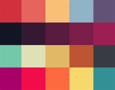 Beautiful Color Palettes For Your Next Visual Project Retro Color Hot Sex Picture