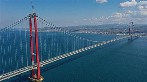 1915 Çanakkale Bridge Worlds Longest Suspension Bridge The Constructor