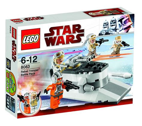 Lego Star Wars Empire Strikes Back Rebel Trooper Army Pack Set 8083