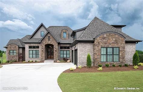 Two Story 5 Bedroom The Hollowcrest European Inspired Home For A