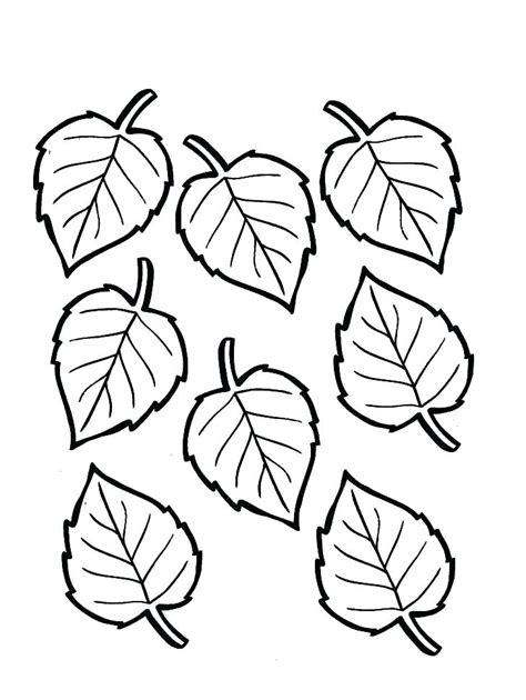 The most common leafs hockey print material is paper. Fall Leaves Coloring Pages For Kindergarten at ...