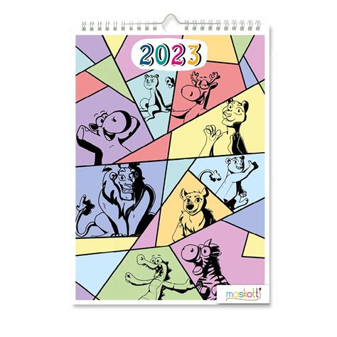 Wandkalender Jahreskalender Mit Nationalen Feiertagen A4 Format Quer