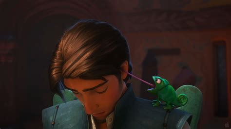 Pascal And Flynn From Tangled Desktop Wallpaper