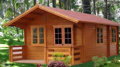 rumah kayu minimalis model sederhana desain modern