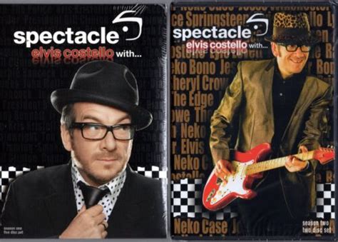 elvis costello spectacle season one and two dvd 7 discs brand new ebay