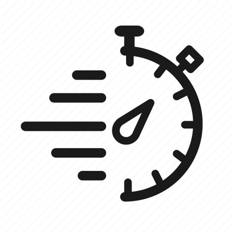 Clock Fast Landing Save Time Icon Download On Iconfinder