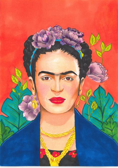 Art Print Frida Kahlo Malihas Art