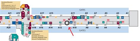 Atl Terminal B Map