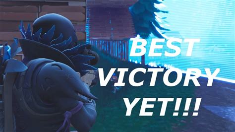 Best Victory Yet Fortnite Battle Royale Youtube