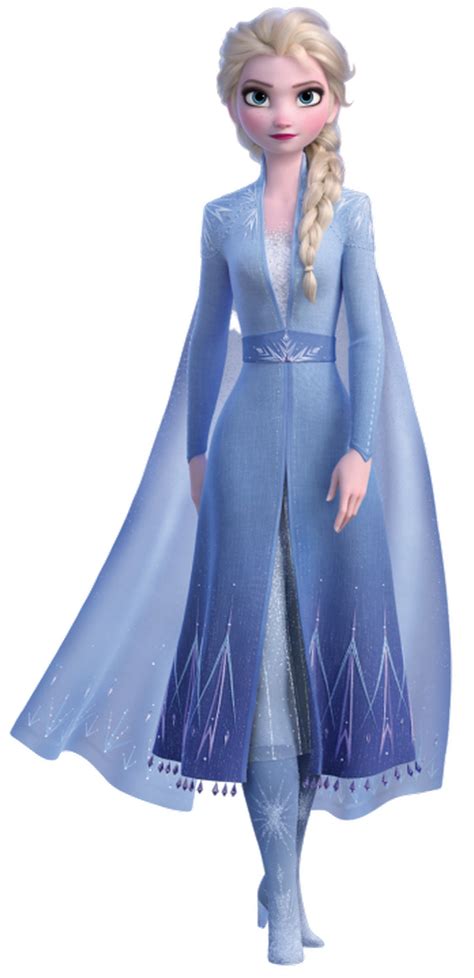 Elsa Frozen 2 White Dress Full Body Bmp Central