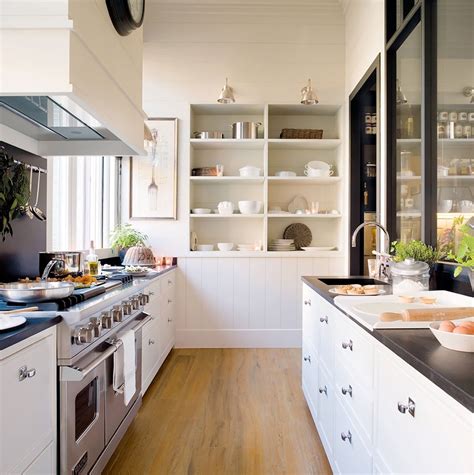 Kitchen black dark cabinets colored cabinets luxury kitchens black and cream kitchen. In Good Taste: Kitchen Design :: Black & Cream