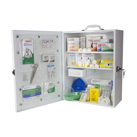 National Workplace Metal Wall Mounted First Aid Kit