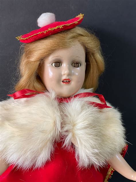 Vintage Madame Alexander 14 Sonja Henie Composition Doll Etsy
