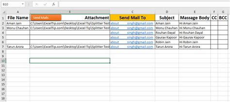 How To Send Bulk Emails From Excel Vba In One Click In Excel 2022