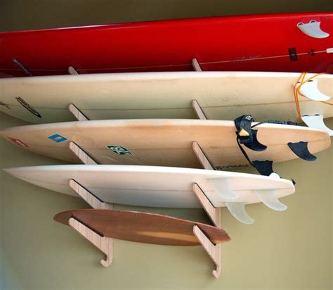 Surfboard Rack Balance Board Rack Horizontal Wall Mounted Indoor