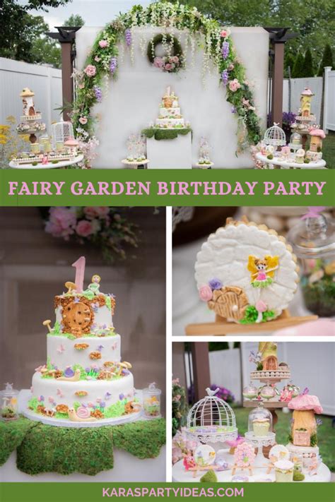 Karas Party Ideas Fairy Garden Birthday Party Karas Party Ideas